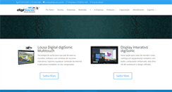 Desktop Screenshot of digisonic.com.br